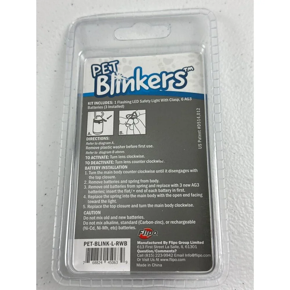 Pet Blinkers LED Safety Light For Large Breed Dogs